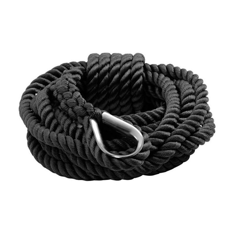 ΣΧΟΙΝΙ ΤΡΙΚΛΩΝΟ ΜΑΥΡΟ ΜΕ ΡΟΔΑΝΤΖΑ ΓΑΛΒΑΝΙΖΕ 6/12 ΜΕΤΡΑ