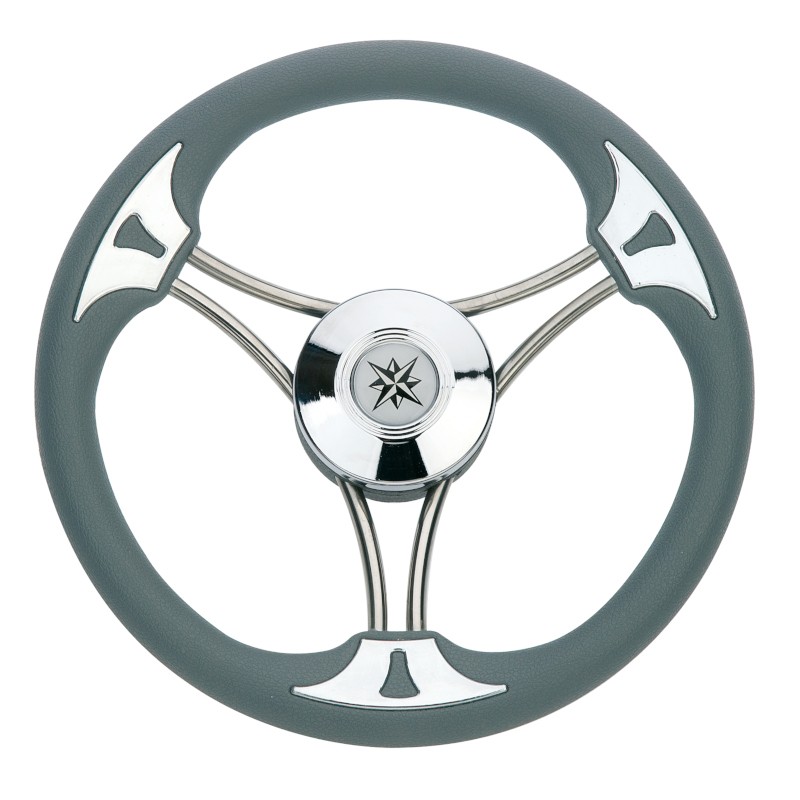 ΤΙΜΟΝΙ ΙΝΟΧ SPORT ΛΑΒΗ ΠΟΛΥΟΥΡΕΘΑΝΗΣ 35mm ΓΚΡΙ