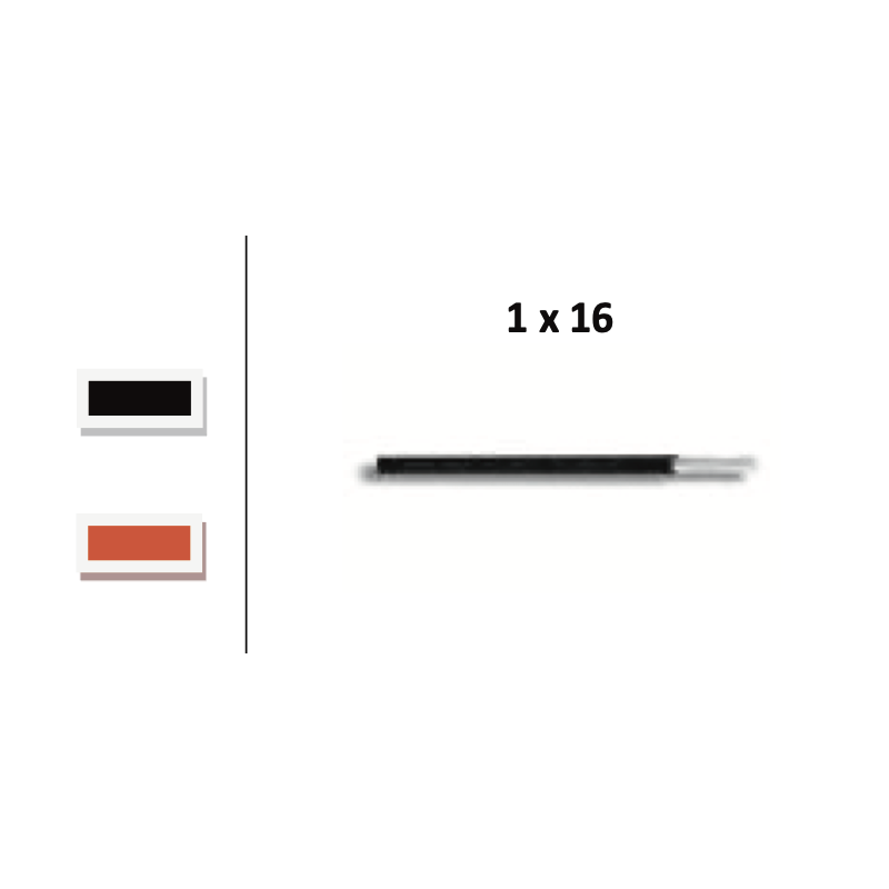 ΚΑΛΩΔΙΟ 1Χ16ΜΜ HALOGEN FREE / ΜΕΤΡΟ