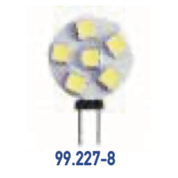 ΛΑΜΠΑΚΙ G4 6LED 23mm ΠΙΣΩ