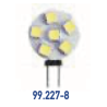 ΛΑΜΠΑΚΙ G4 6LED 23mm ΠΙΣΩ