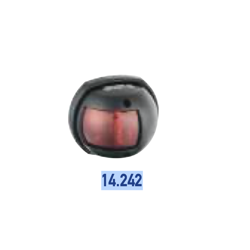 ΦΑΝΟΣ ΟΒΑΛ ΚΟΚΚΙΝΟΣ ΠΛΑΣΤΙΚΟΣ ΛΕΥΚΟ/ΜΑΥΡΟ